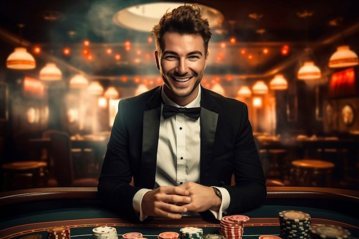 rajabet88 Koprok slot interface showing hand-ranking combinations and demo-mode toggle